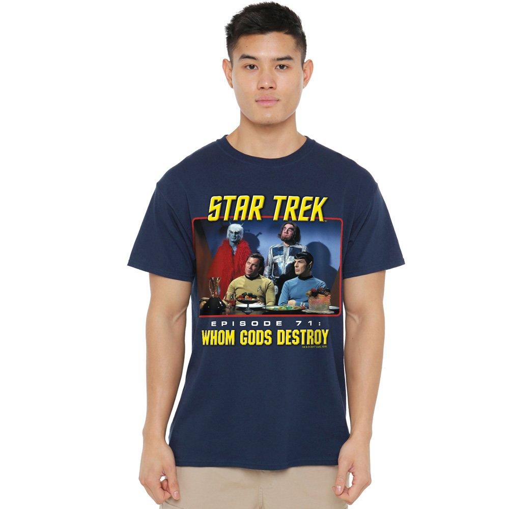 Navy - Star Trek - Star Trek Episode 71 T Shirt Navy - 1
