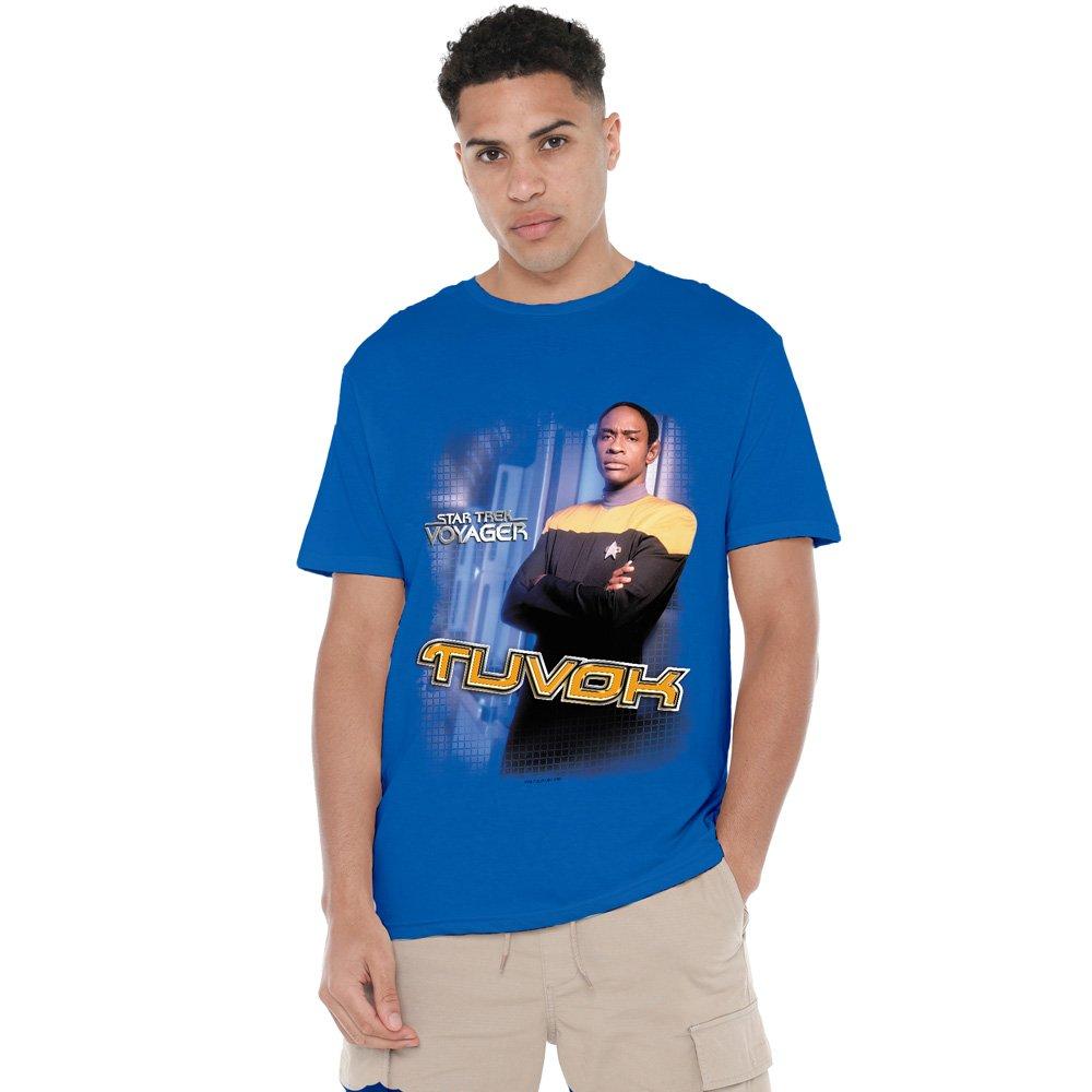 Blue - Star Trek - Star Trek Tuvok T Shirt Royal - 1