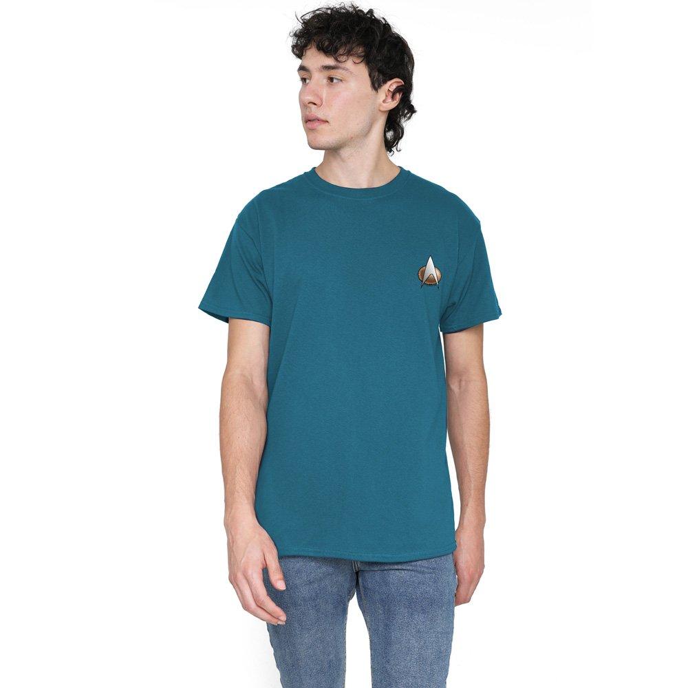 Grey - Star Trek - Star Trek TNG Science Emblem T Shirt Slate - 1
