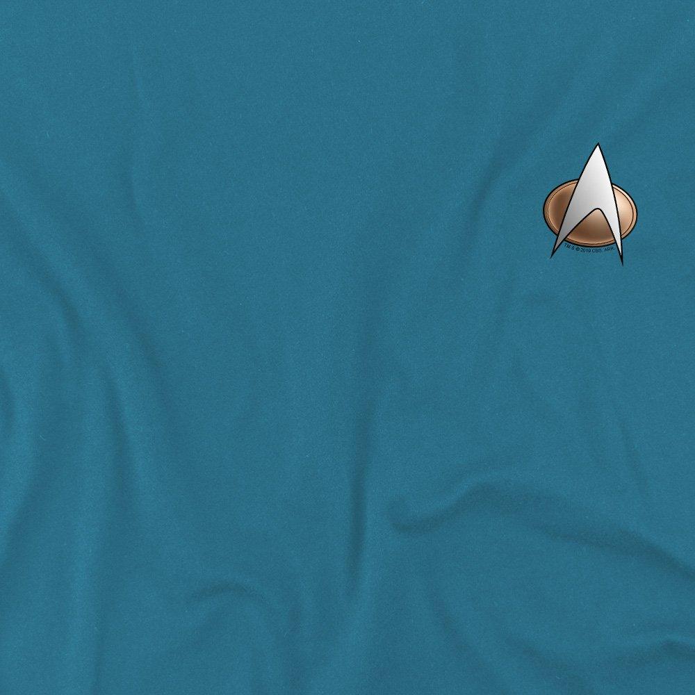 Grey - Star Trek - Star Trek TNG Science Emblem T Shirt Slate - 2