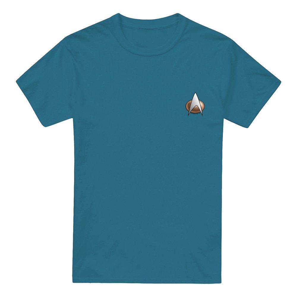 Grey - Star Trek - Star Trek TNG Science Emblem T Shirt Slate - 4