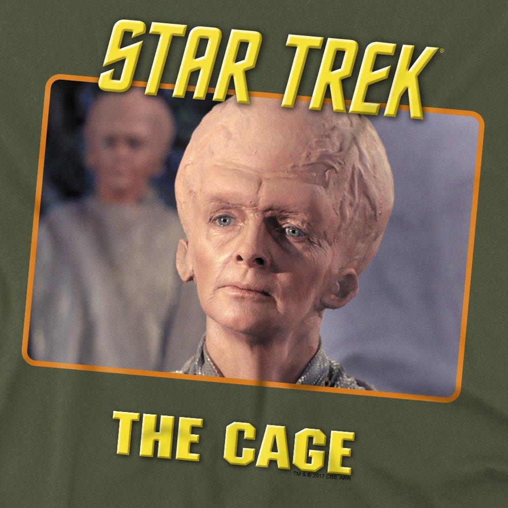 Green - Star Trek - St Original The Cage T Shirt Military Green - 2