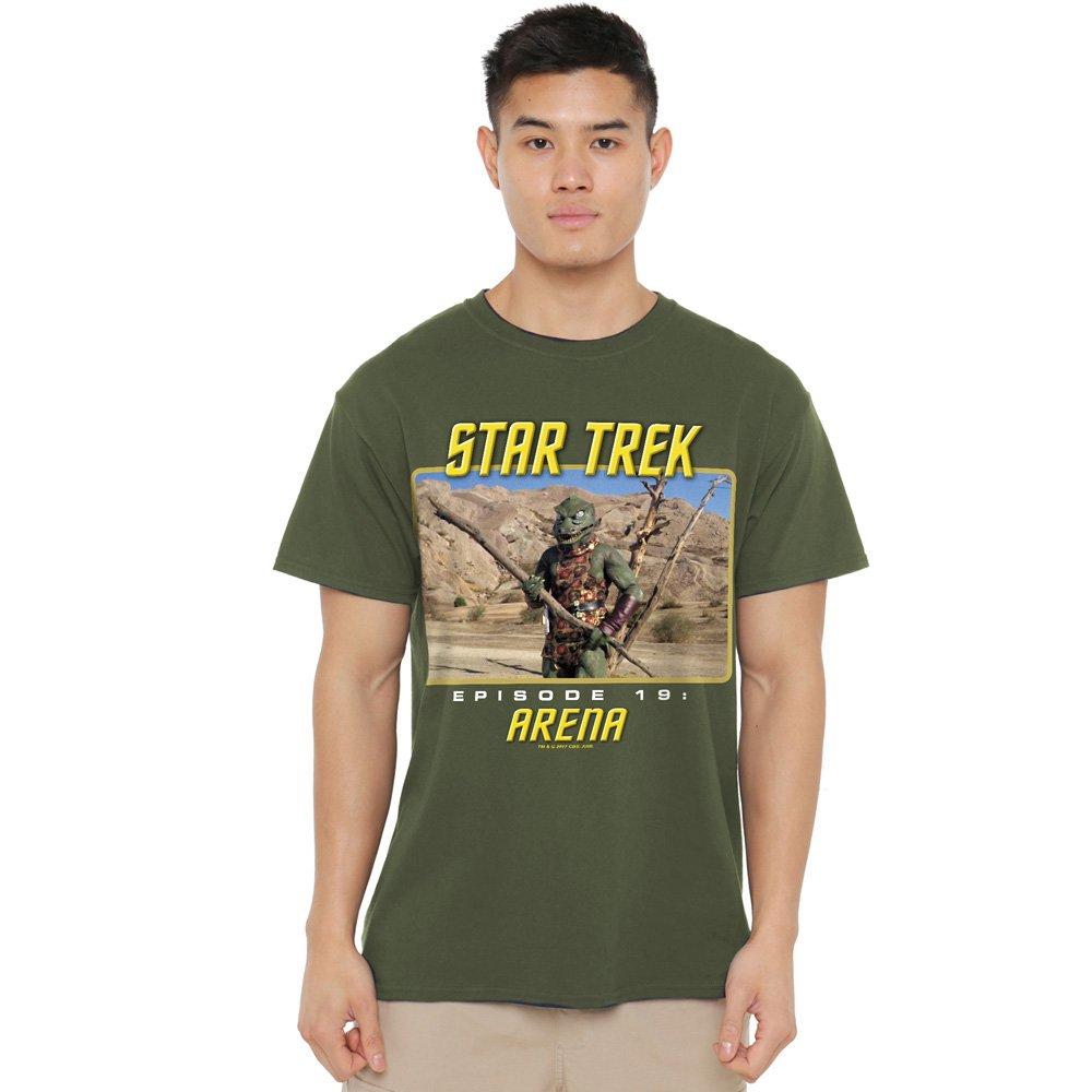 Green - Star Trek - St Original Arena T Shirt Military Green - 1