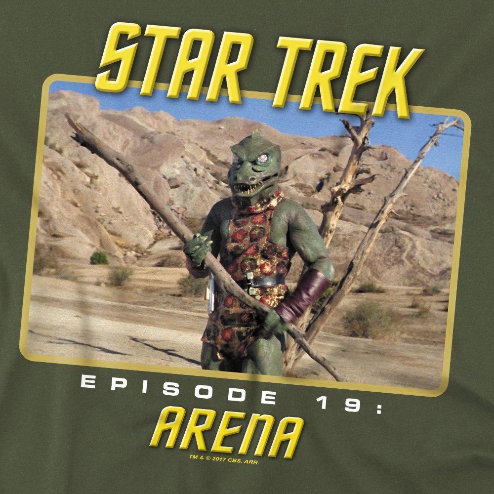 Green - Star Trek - St Original Arena T Shirt Military Green - 2
