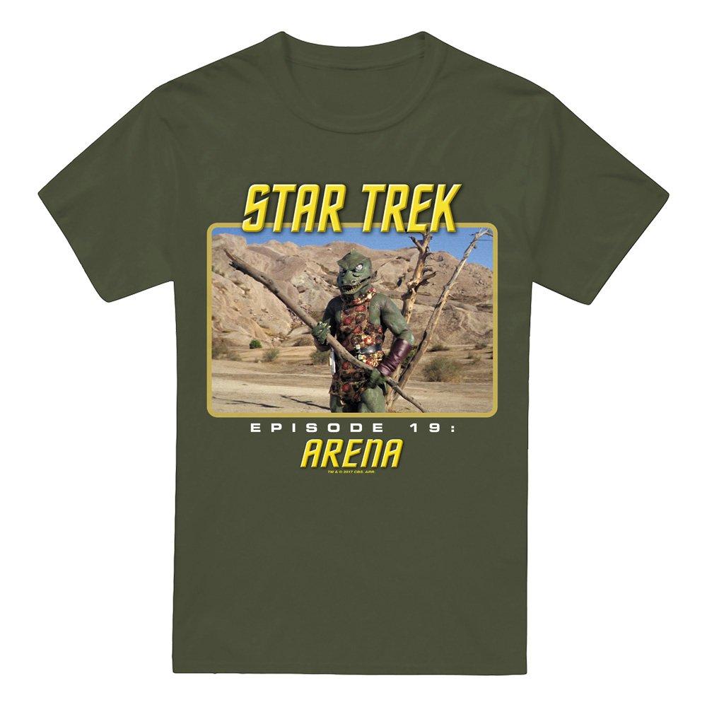 Green - Star Trek - St Original Arena T Shirt Military Green - 4