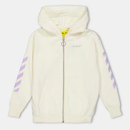 Off White Kids Zip Hoodie