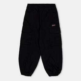 Off White Kids Cargo Trousers