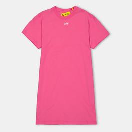 Off White Off Tee Dress In99