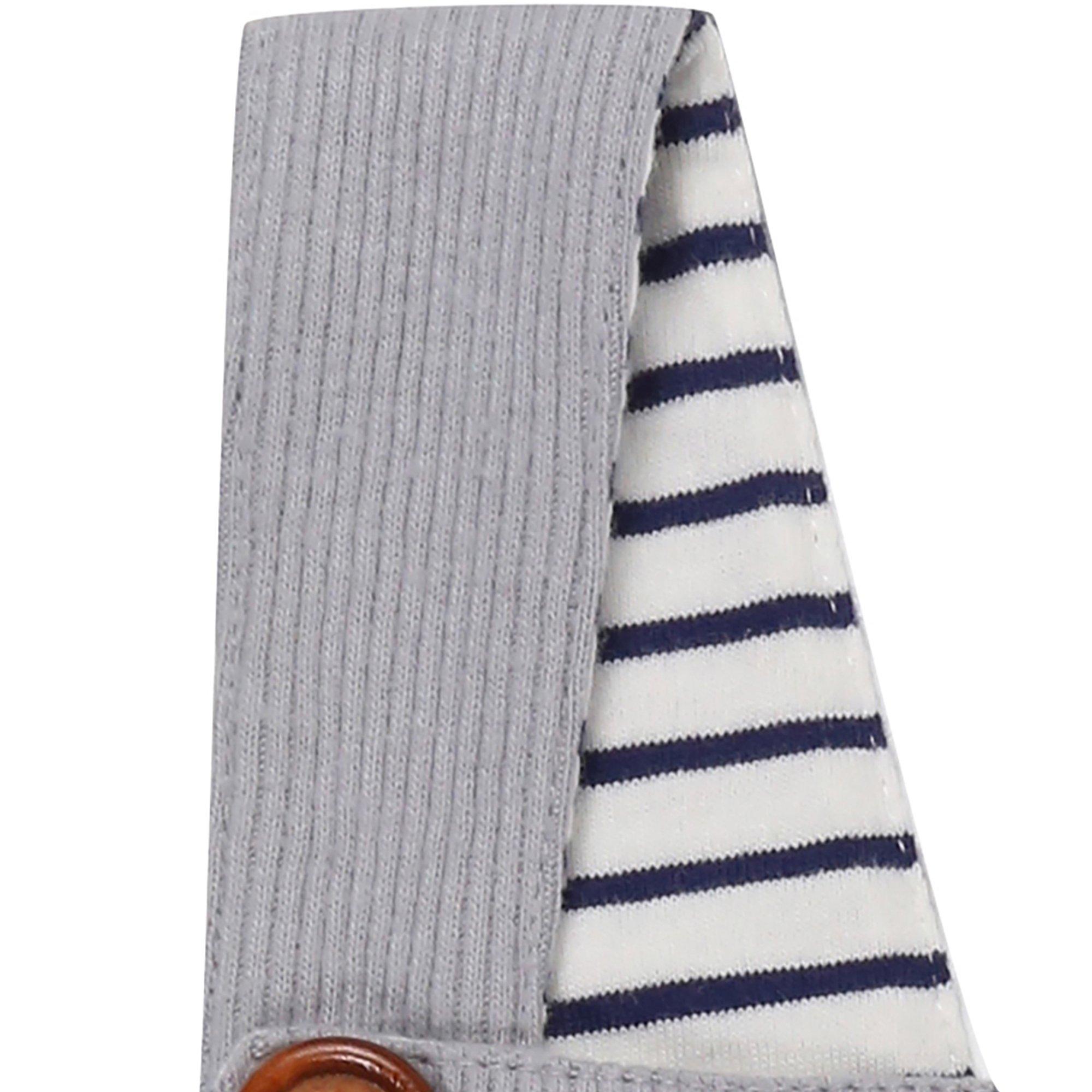 Grey - Lilly and Sid - Rib Dungaree - 4