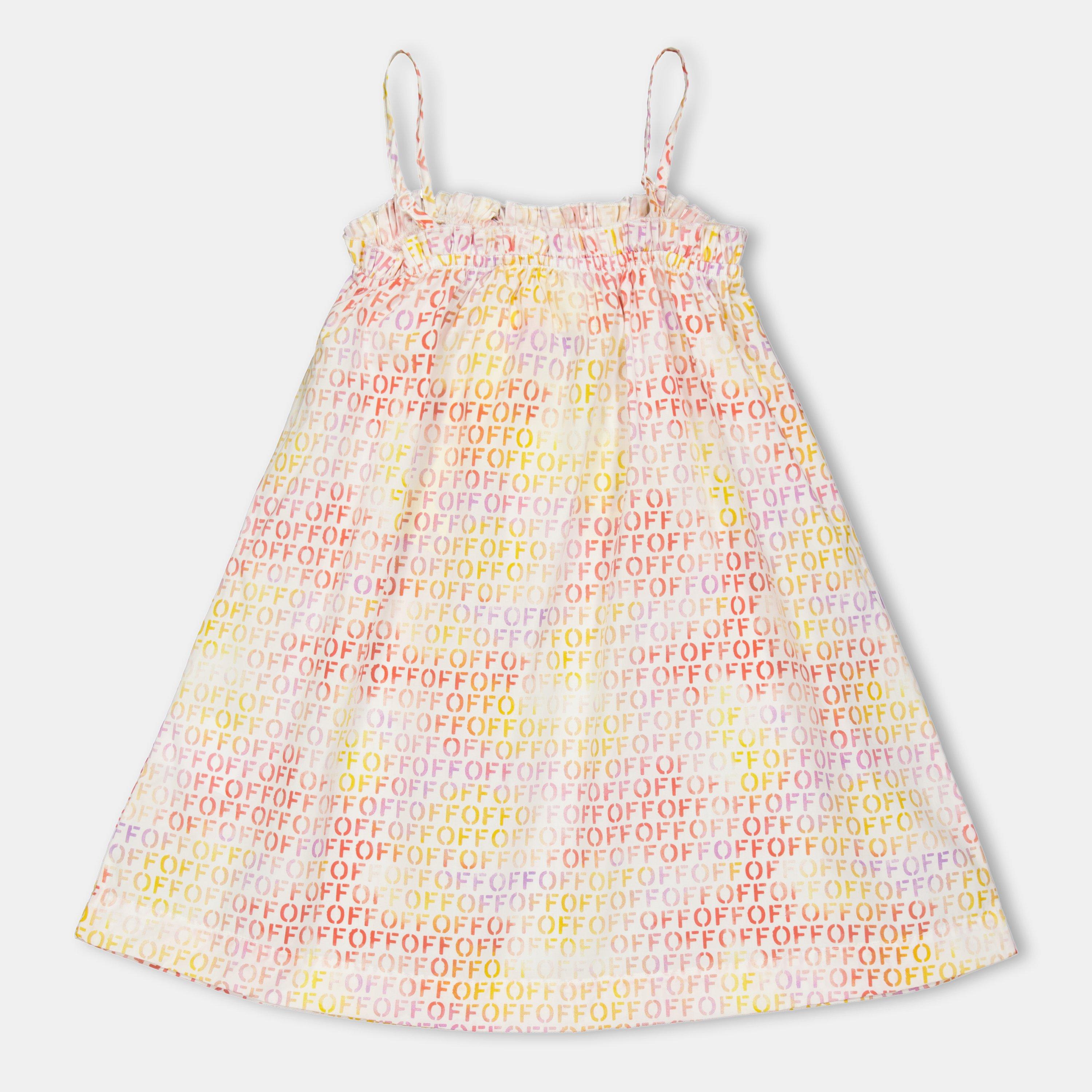 Multi - Off White - Kids Maxi Dress - 2