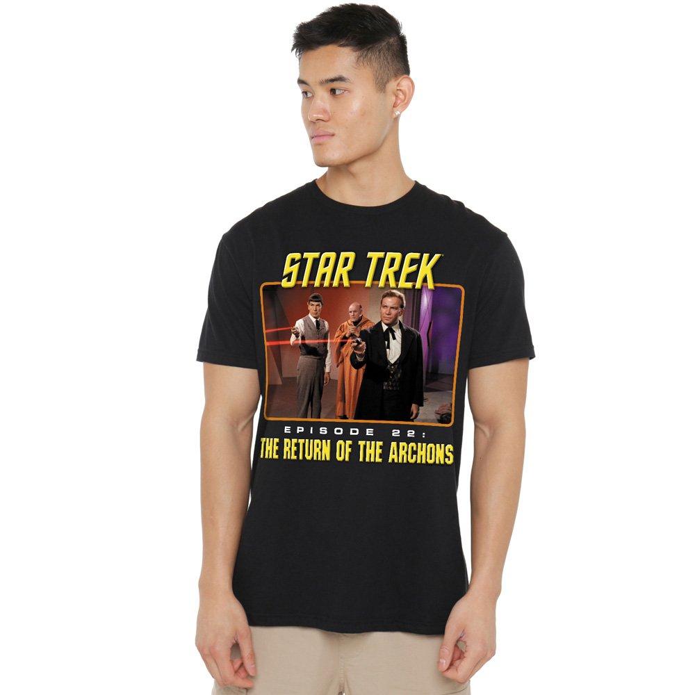 Black - Star Trek - Star Trek Episode 22 T Shirt Black - 1