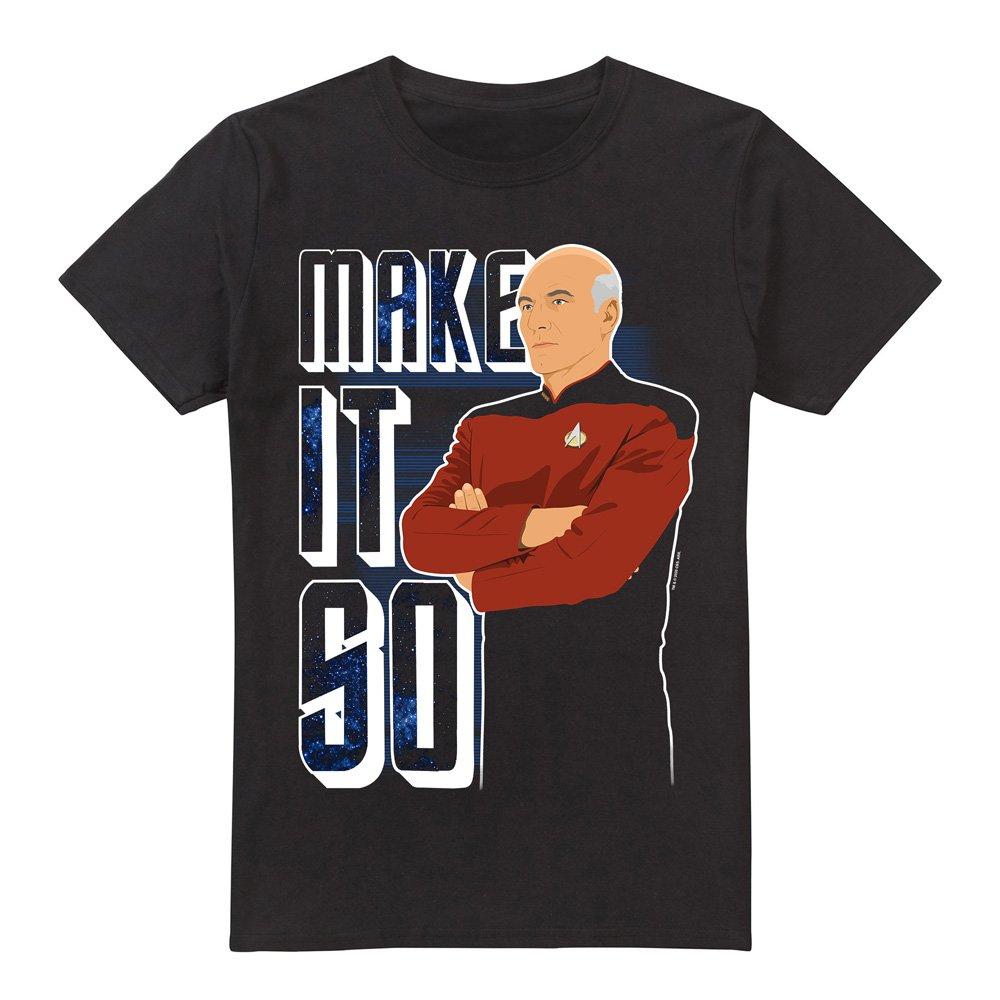 Black - Star Trek - Star Trek The Next Generation Make It So T Shirt - 4