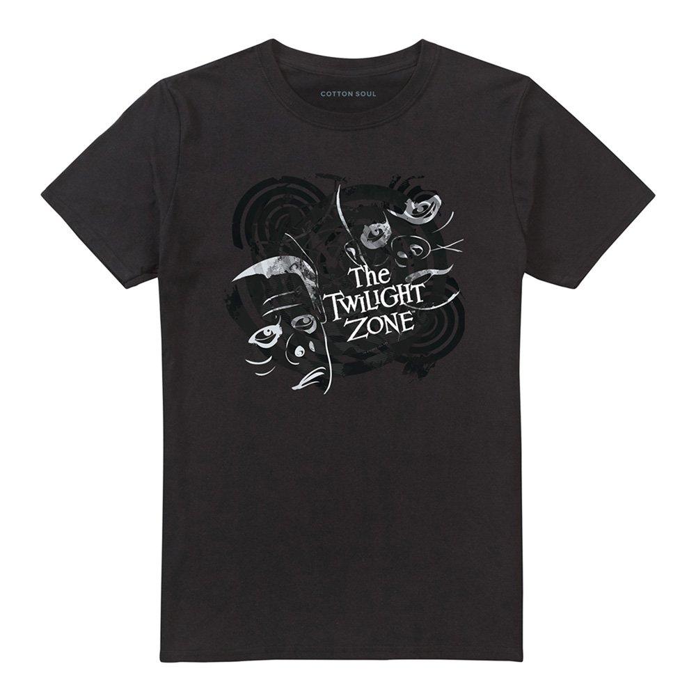Black - Other - Twilight Zone Strange Faces T Shirt Black - 4