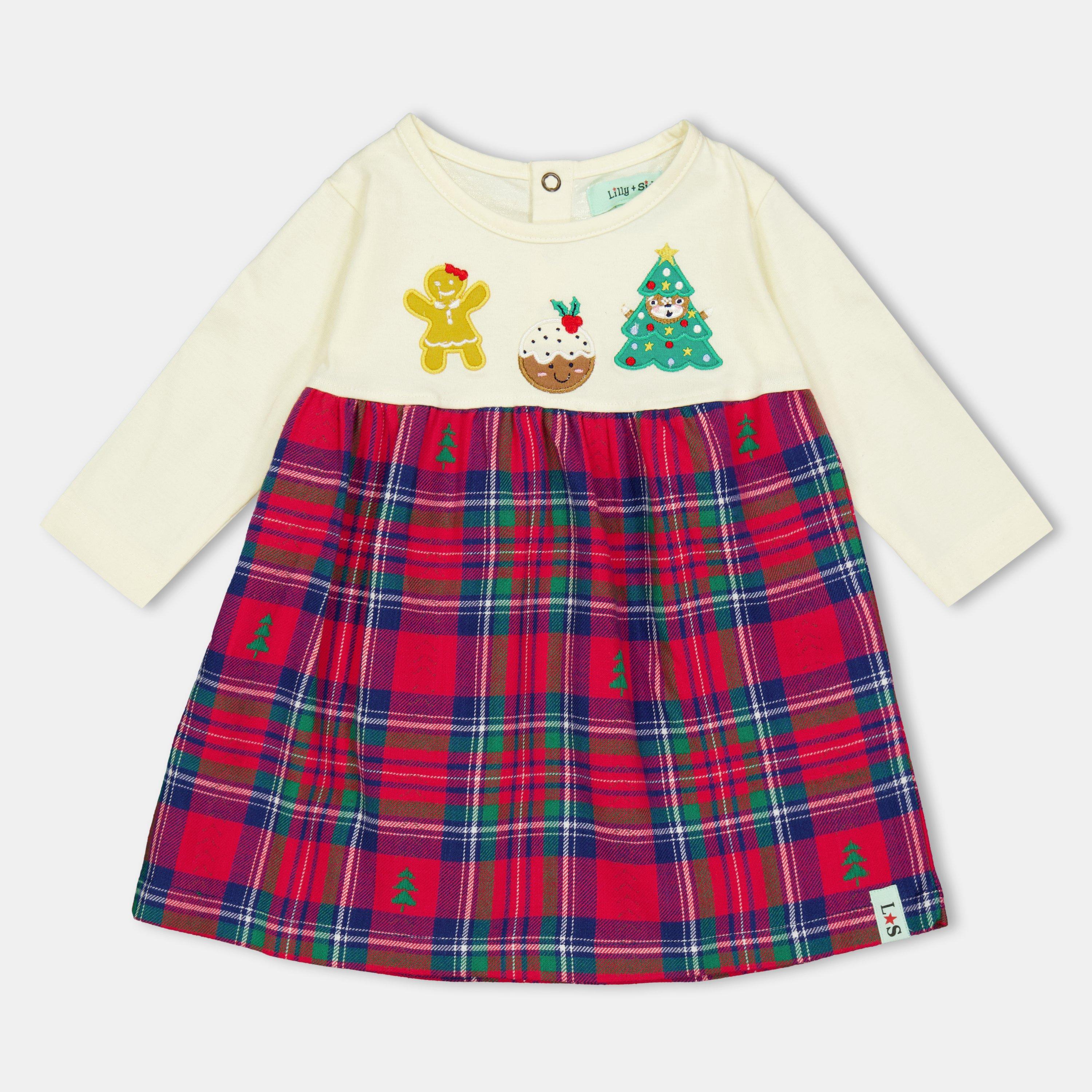 Lilly And Sid  Kids' Mix A Line Dress -  - 0-3 Mnth