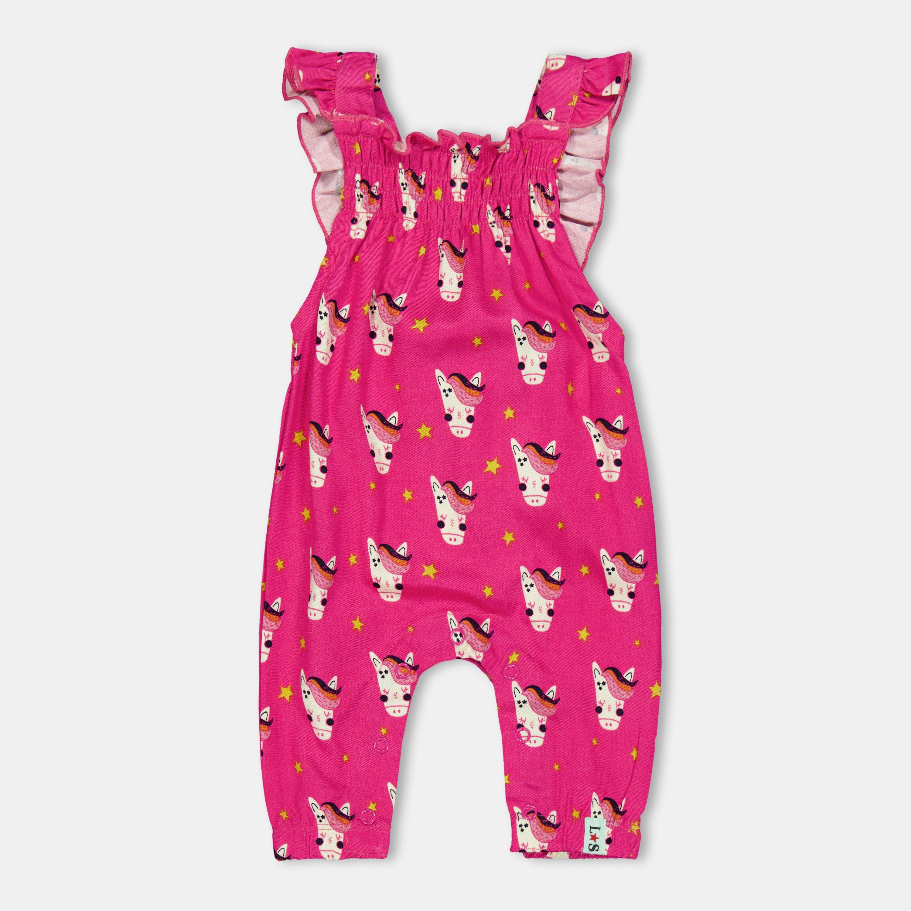 Lilly And Sid  Kids' Horse Dungarees -  - 0-3 Mnth