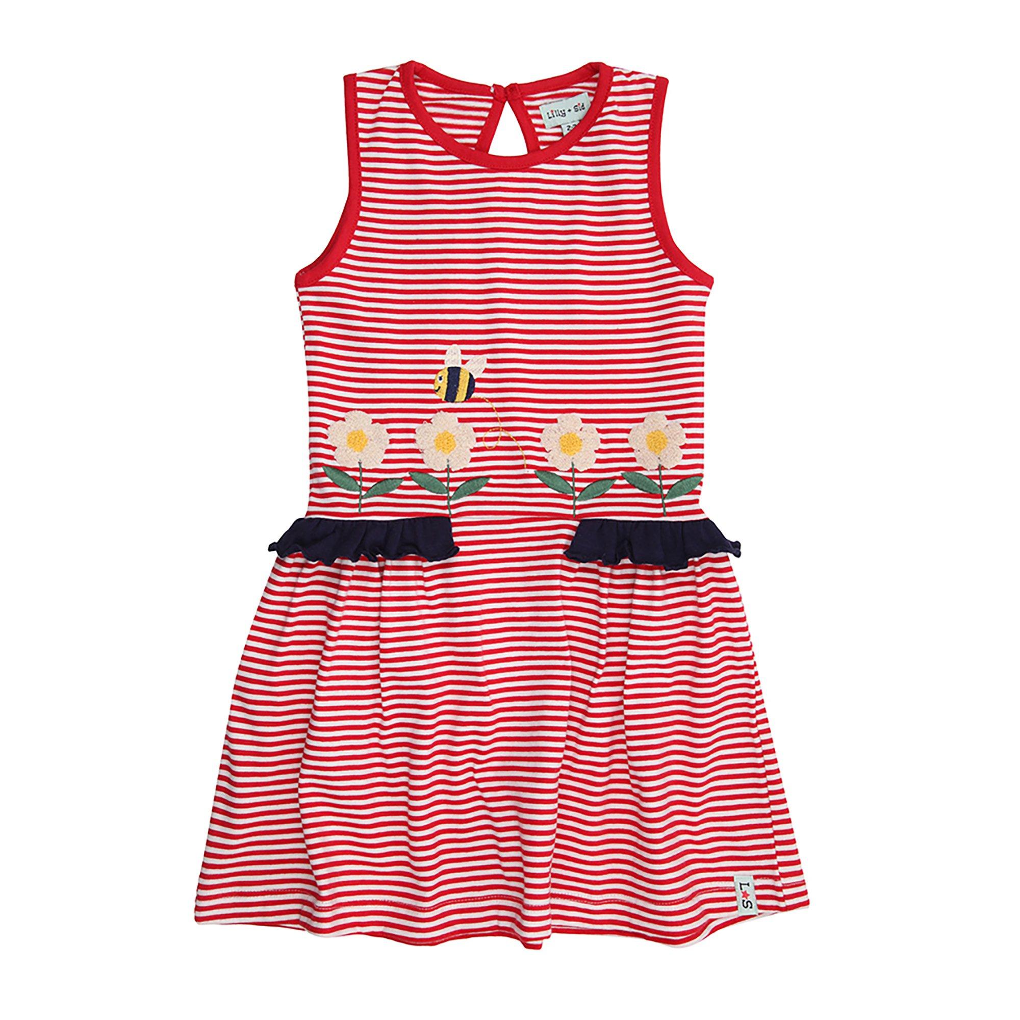 Multi - Lilly and Sid - Busy Bee A Line Dress - 1