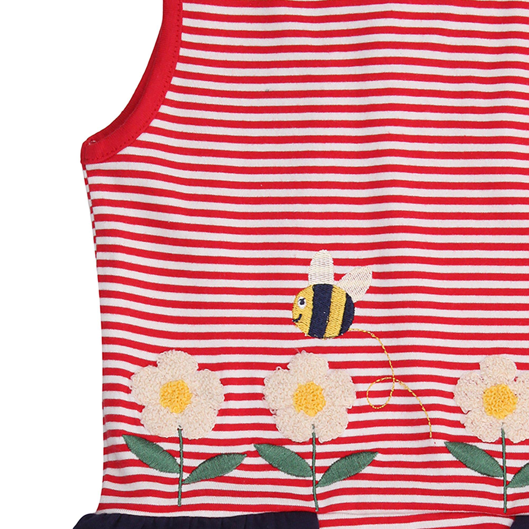 Multi - Lilly and Sid - Busy Bee A Line Dress - 3