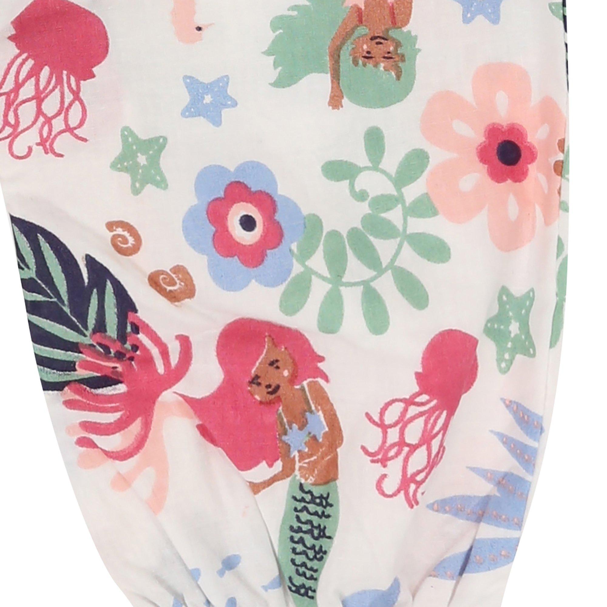Multi - Lilly and Sid - Mermaid Dungarees - 4