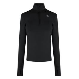 Reebok Running 1/4 Zip Top Womens Fleece