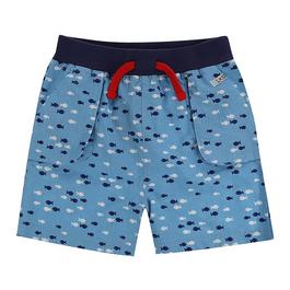 Lilly and Sid Fish Print Short In99
