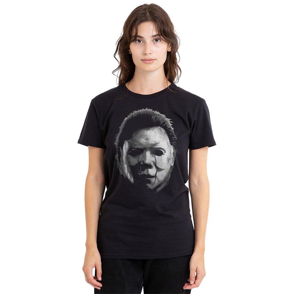 Black - Other - Halloween 2 Michael Myers The Shape Large Face T-S - 1