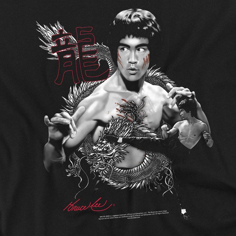 Black - Other - Bruce Lee Dragon Mens T-Shirt Black - 2