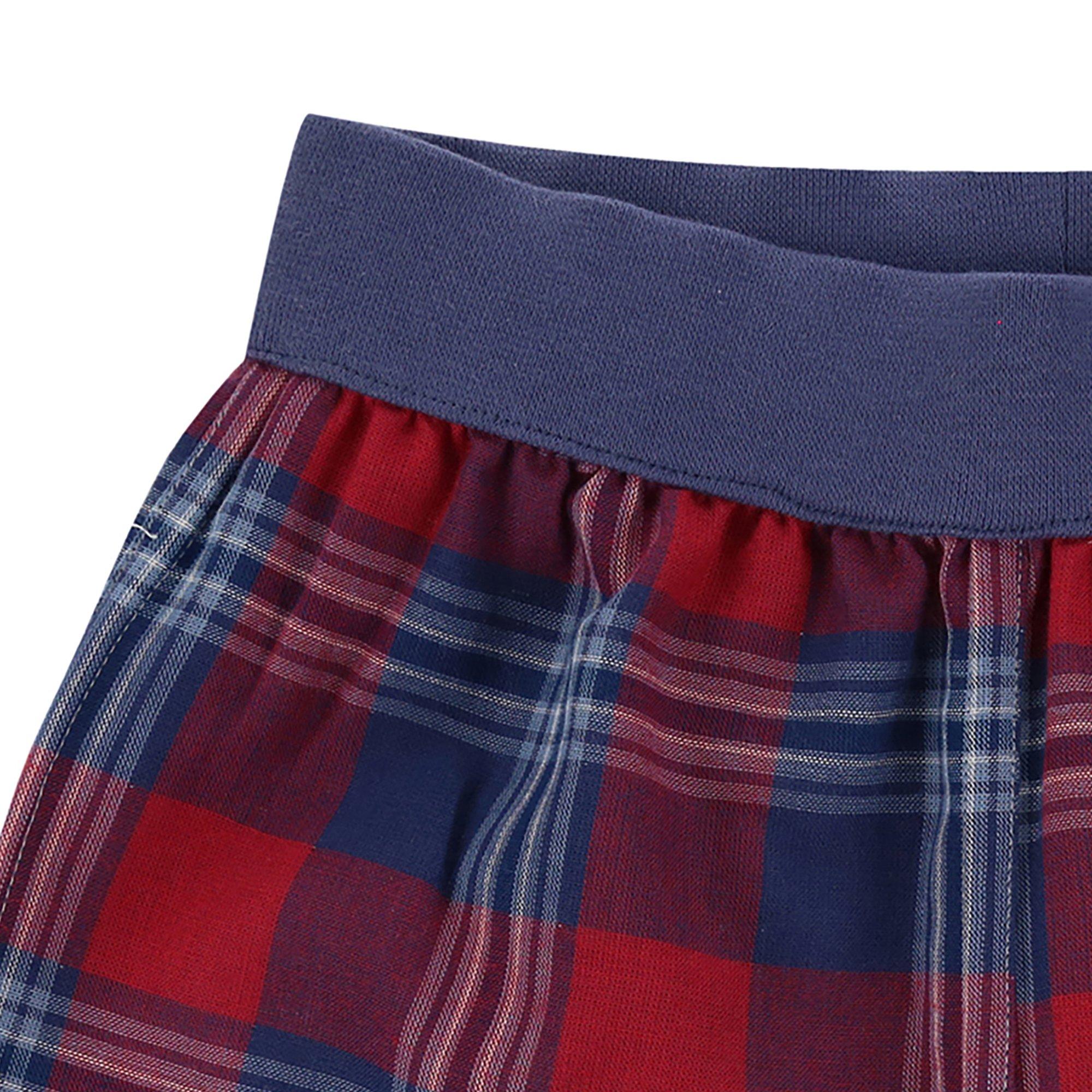 Blue - Lilly and Sid - Reversible Jersey Jogger Shorts - 4