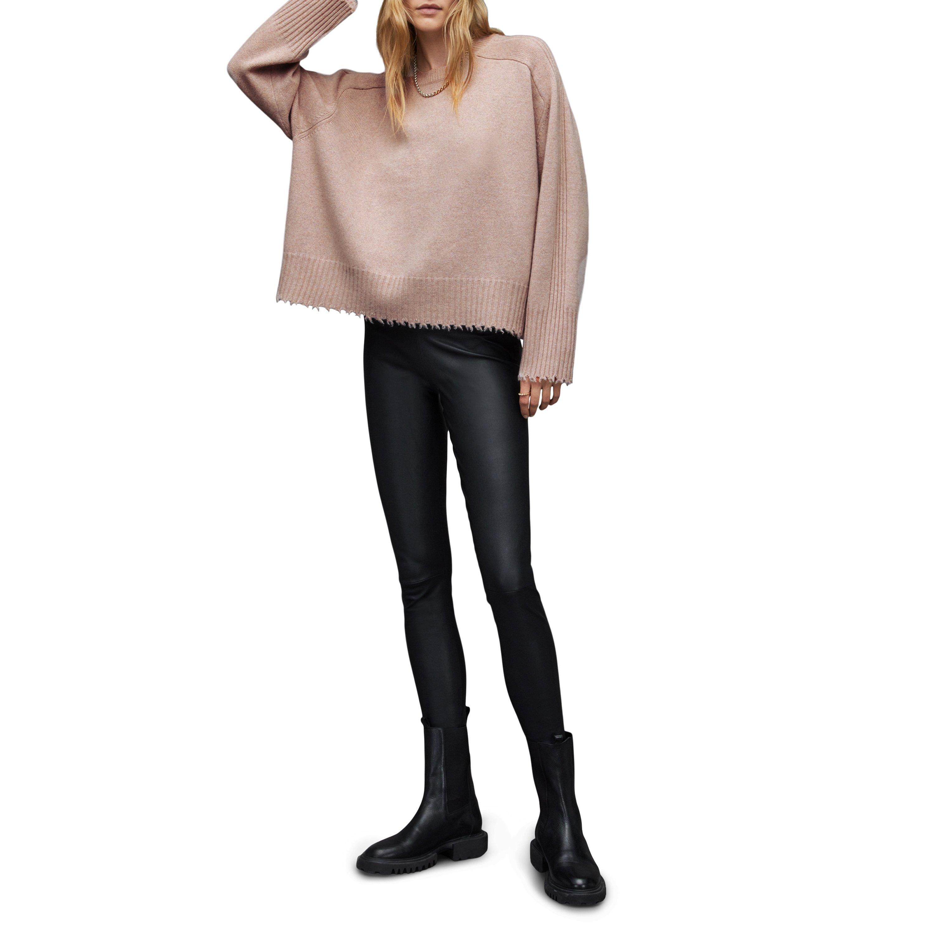 Mink Pink - AllSaints - Women's Kiki Soft Knit Crew Neck Jumper - 3