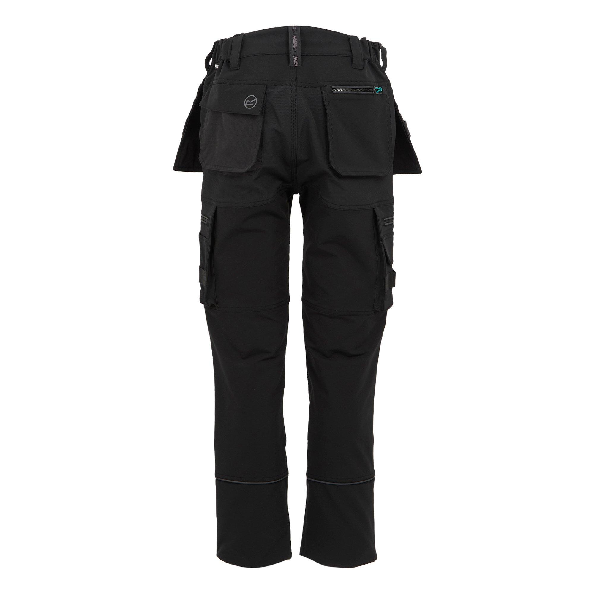Black - Regatta - Womens ADA Cotton Stretch Holster Trousers - 10