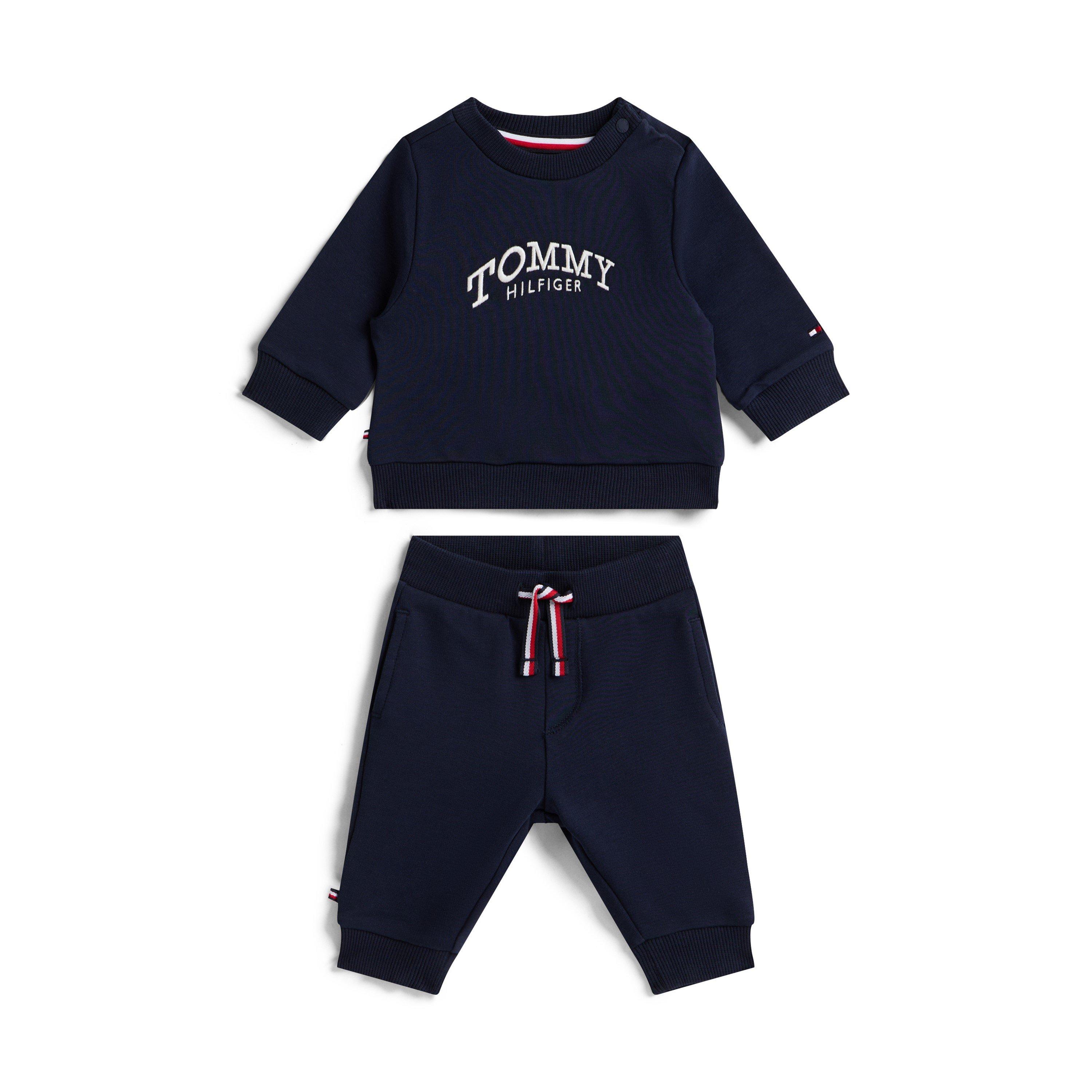 Nacht Marineblauw C1G - Tommy Hilfiger - Unisex Kids' Monotype Clothing Set - 1