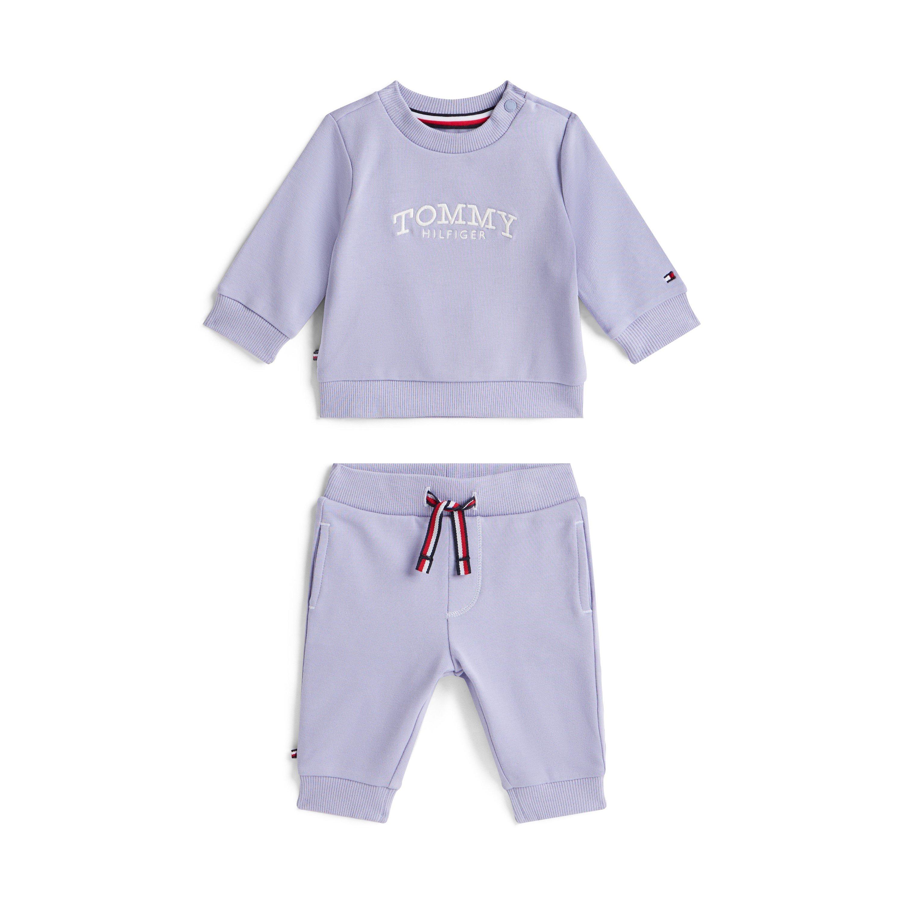 Tommy Hilfiger  Infant Kids' Monotype Clothing Set - Dusk C5u - 12M