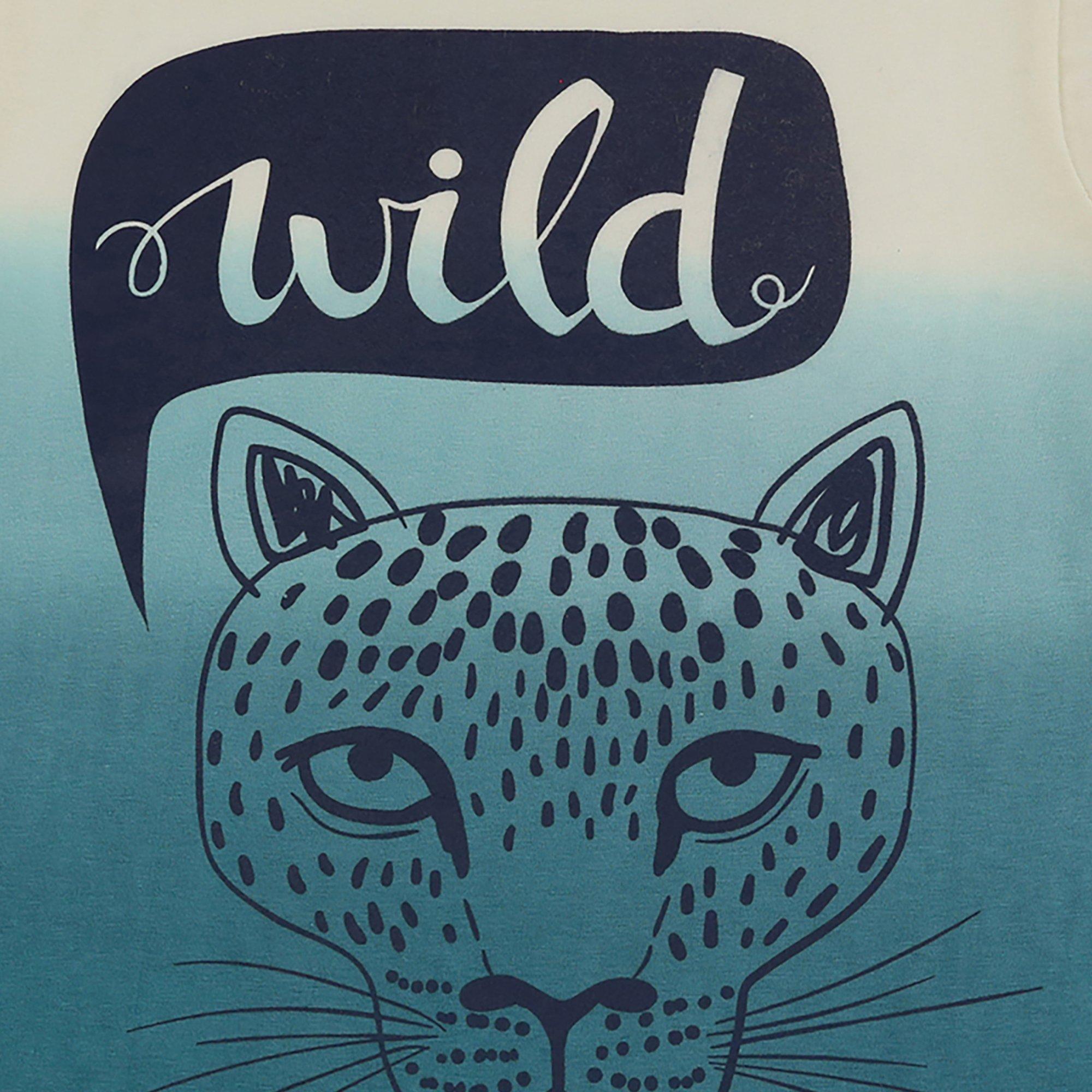 Blu - Lilly and Sid - Dip Dye Wild Regular Fit T-Shirt - 4