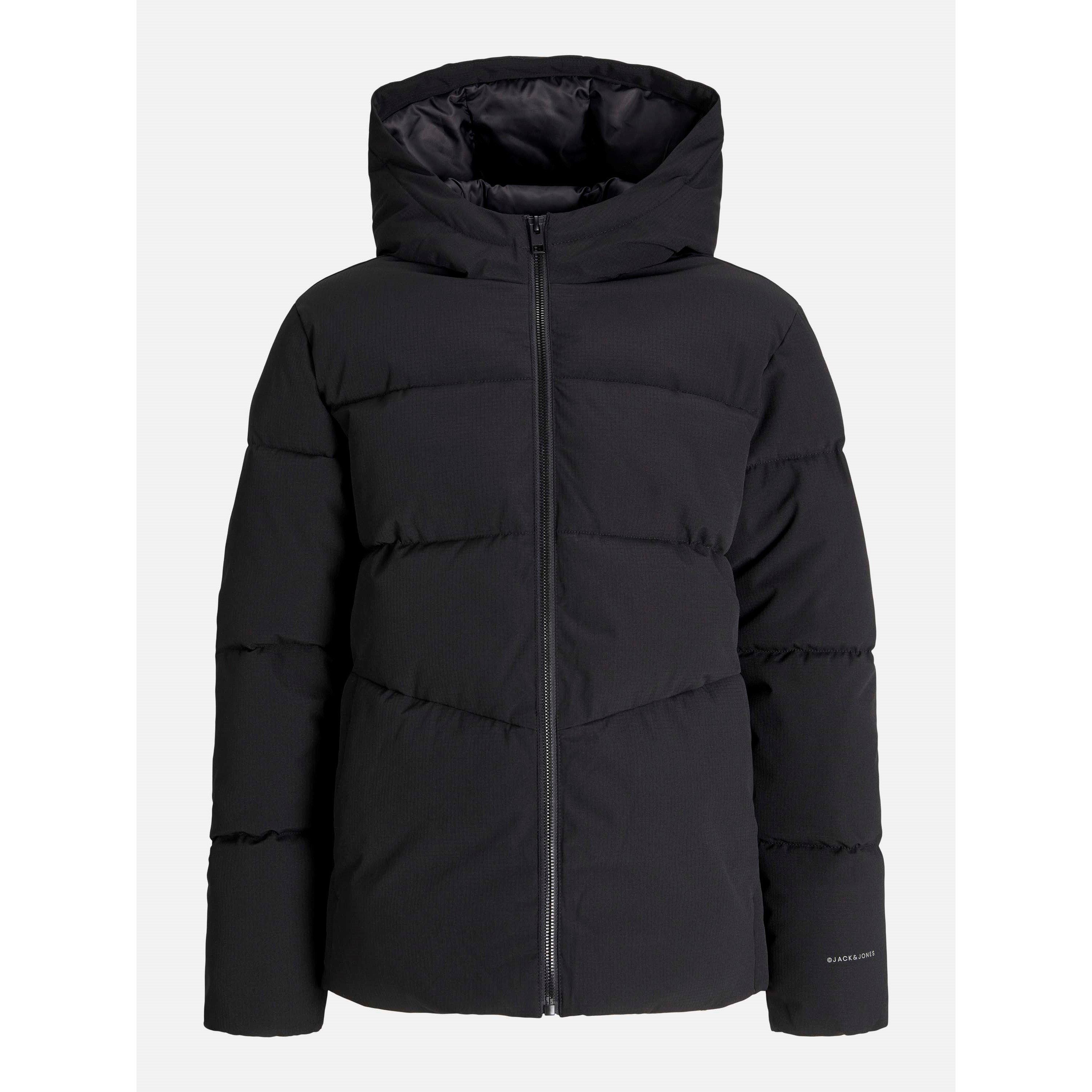 Black - Jack and Jones - Kids' Global Jacket Short Puffer Jacket