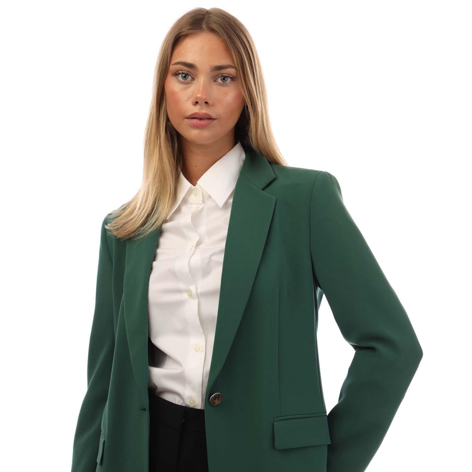 Green - Boss - Jocaluah Regular-Fit Blazer - 3