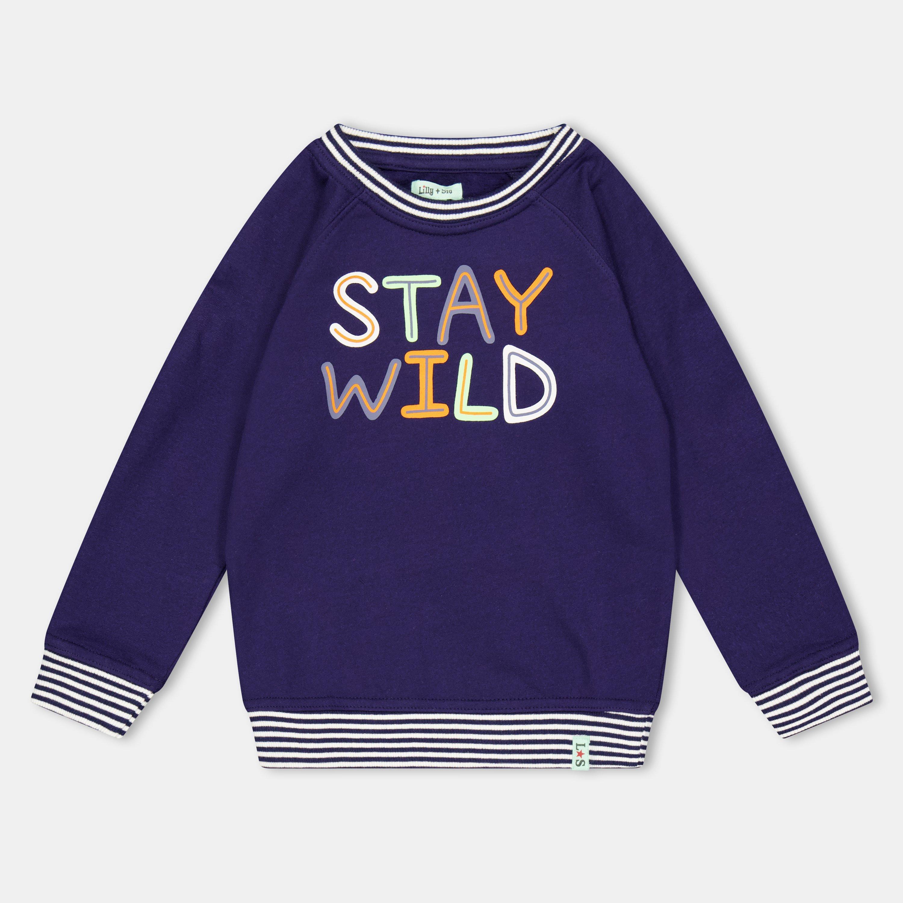 Lilly and Sid Kids' Stay Wild Sweatshirt