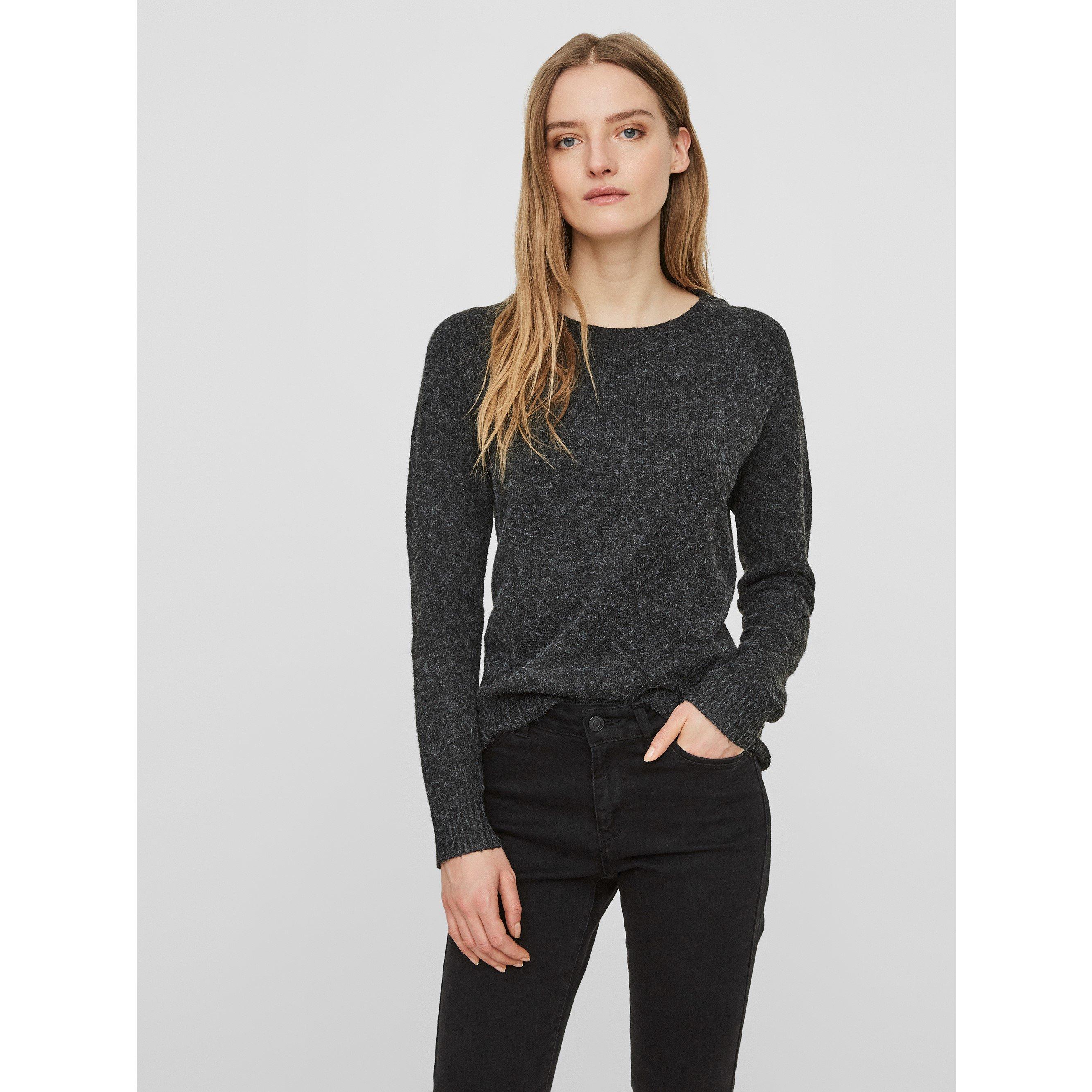 Black - Vero Moda - Knitted Pullover - 1