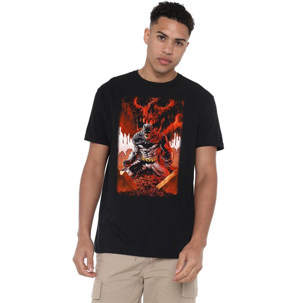 Black - Batman - Batman Grave Mens T-Shirt Black - 1
