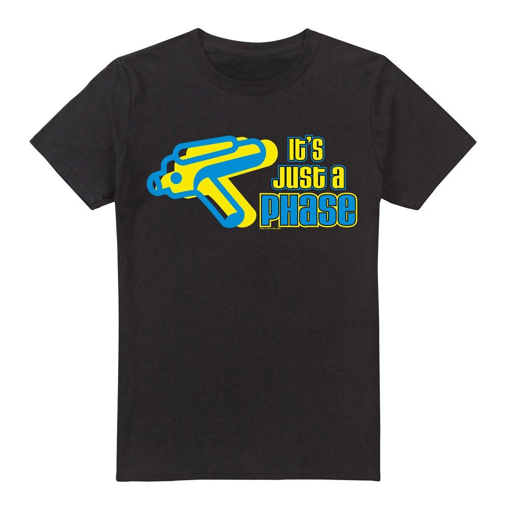 Black - Star Trek - Quogs Just A Phase T Shirt Black - 4