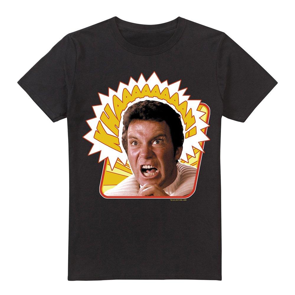 Black - Star Trek - Star Trek Khaaaaaan T Shirt Black - 4