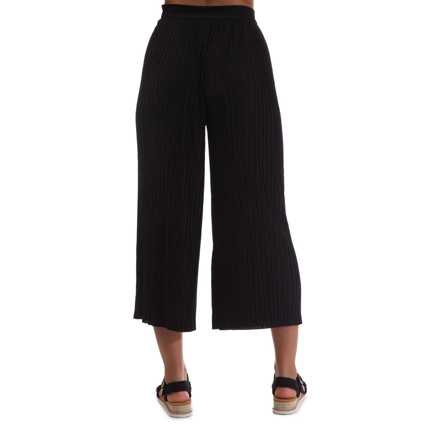 Black - Boss - Etamaia Plisse Trousers - 2
