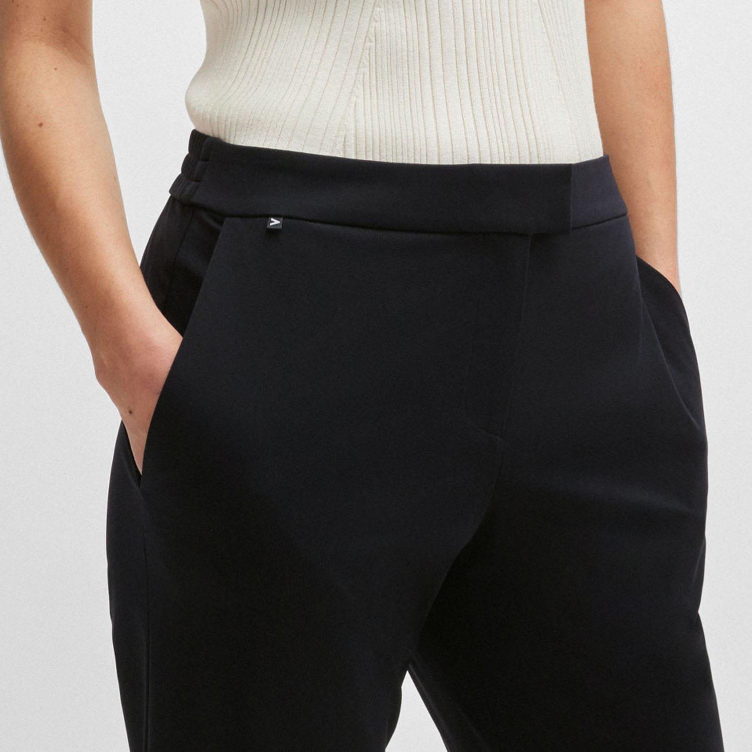 Black - Boss - Tobaluka10 Slim-Fit Trousers - 3