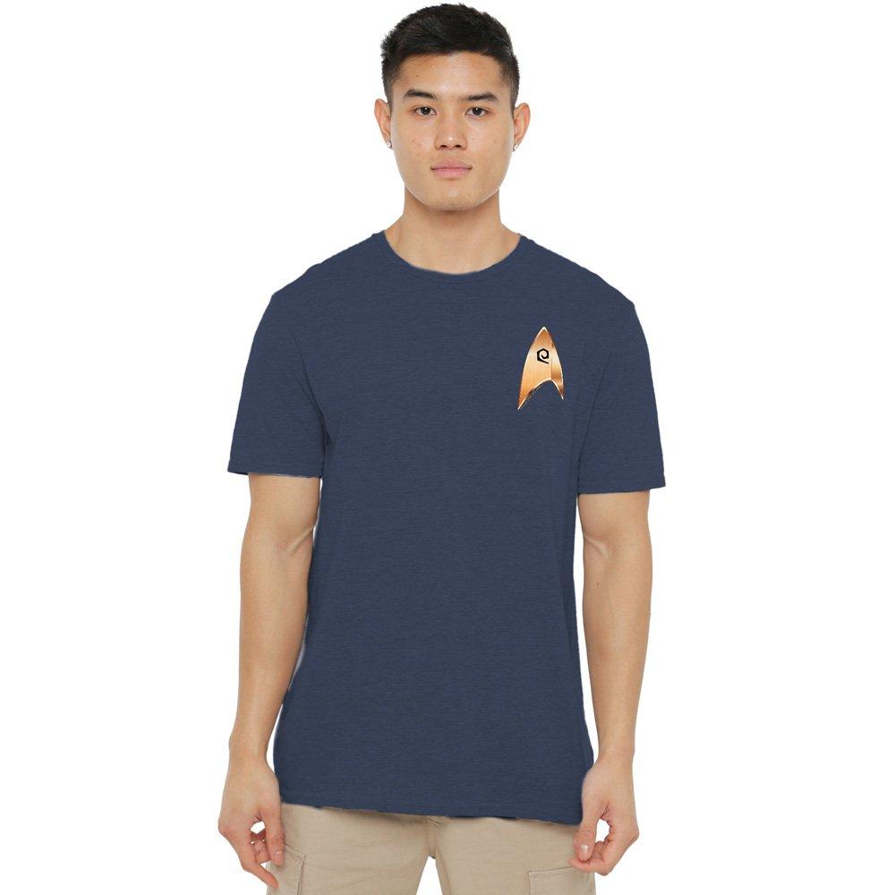 Navy - Star Trek - Star Trek Discovery Operations Badge T-Shirt Navy - 1