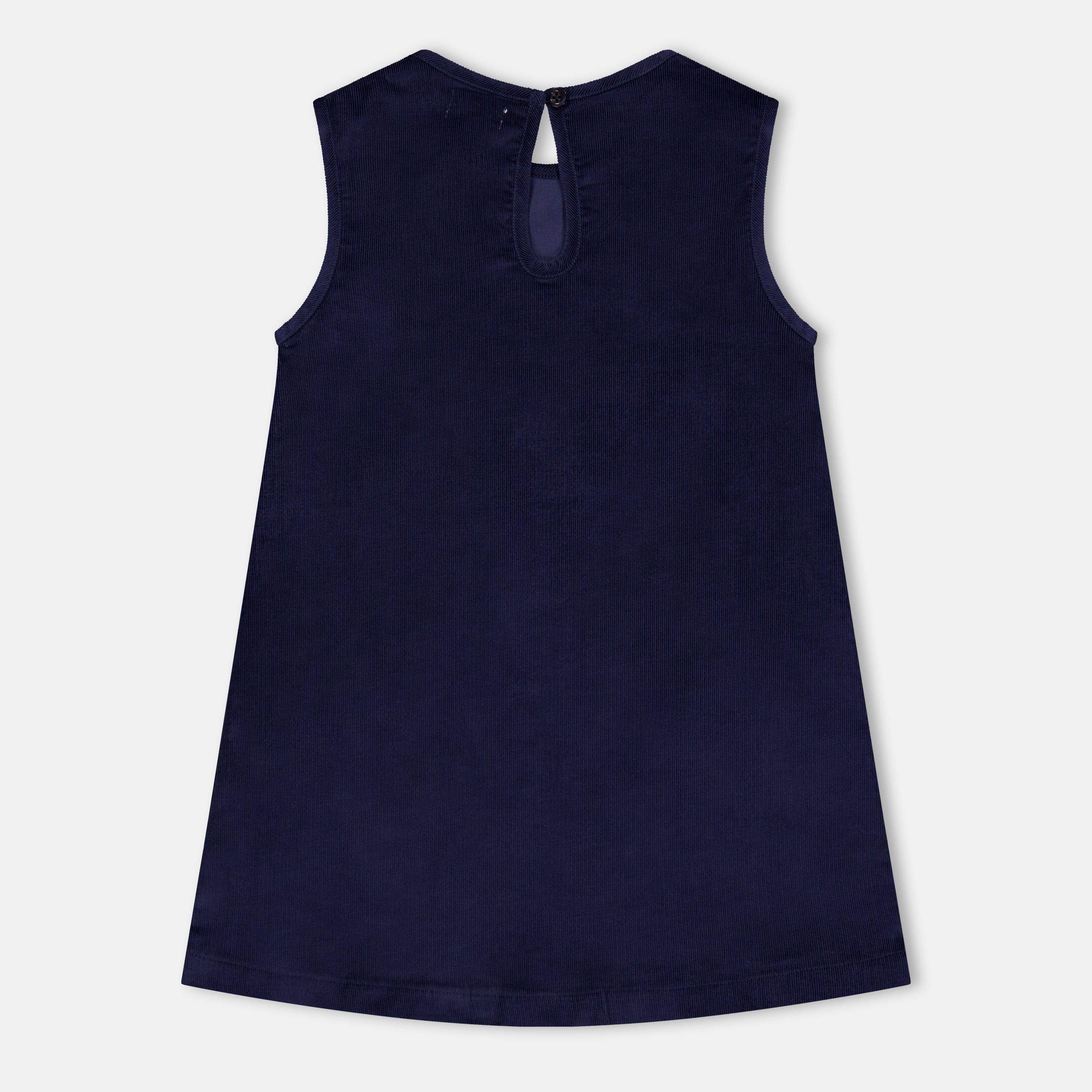 Navy - Lilly and Sid - Horse Pocket A Line Dress - 2