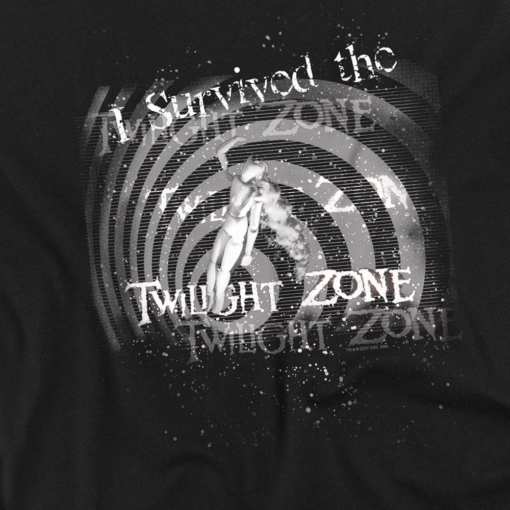 Black - Other - Twilight Zone I Survived T Shirt Black - 2