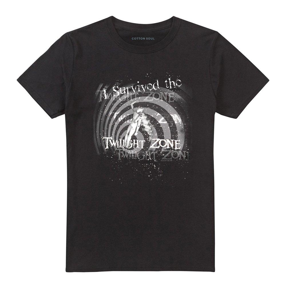Black - Other - Twilight Zone I Survived T Shirt Black - 4