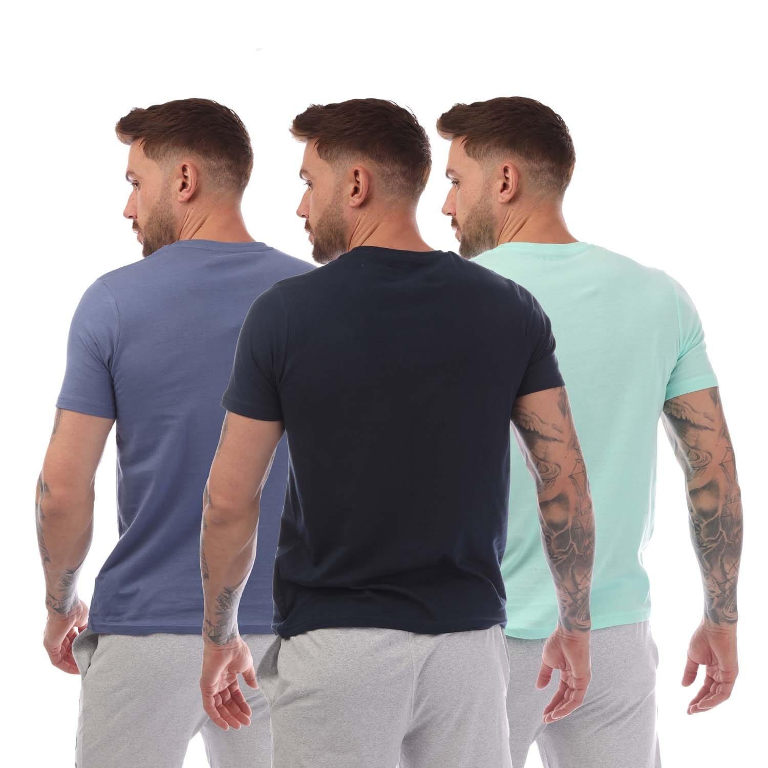 Blue Navy - Nicce - Tordh 3 Pack T-Shirts - 2
