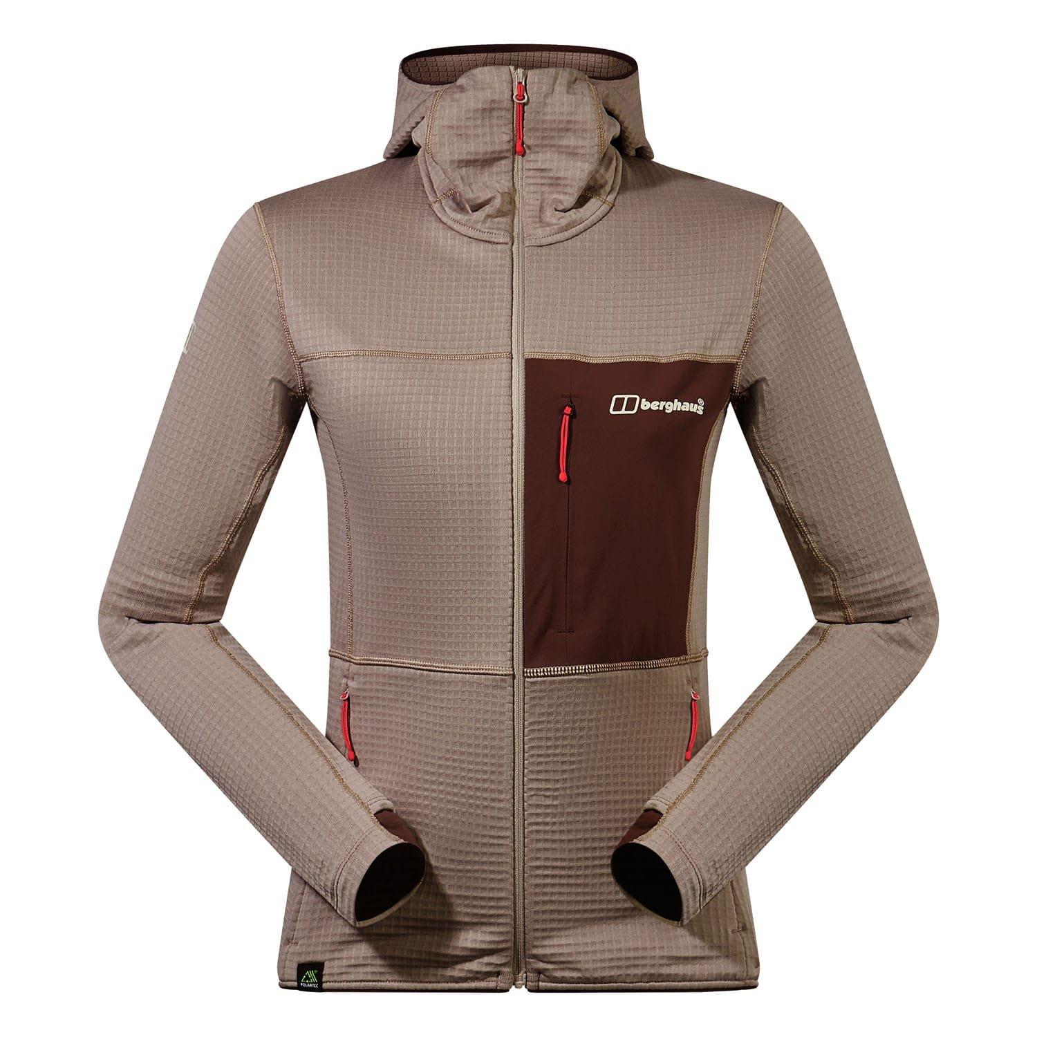 Taupe - Berghaus - Ridge-Hiker Hooded Jacket - 3