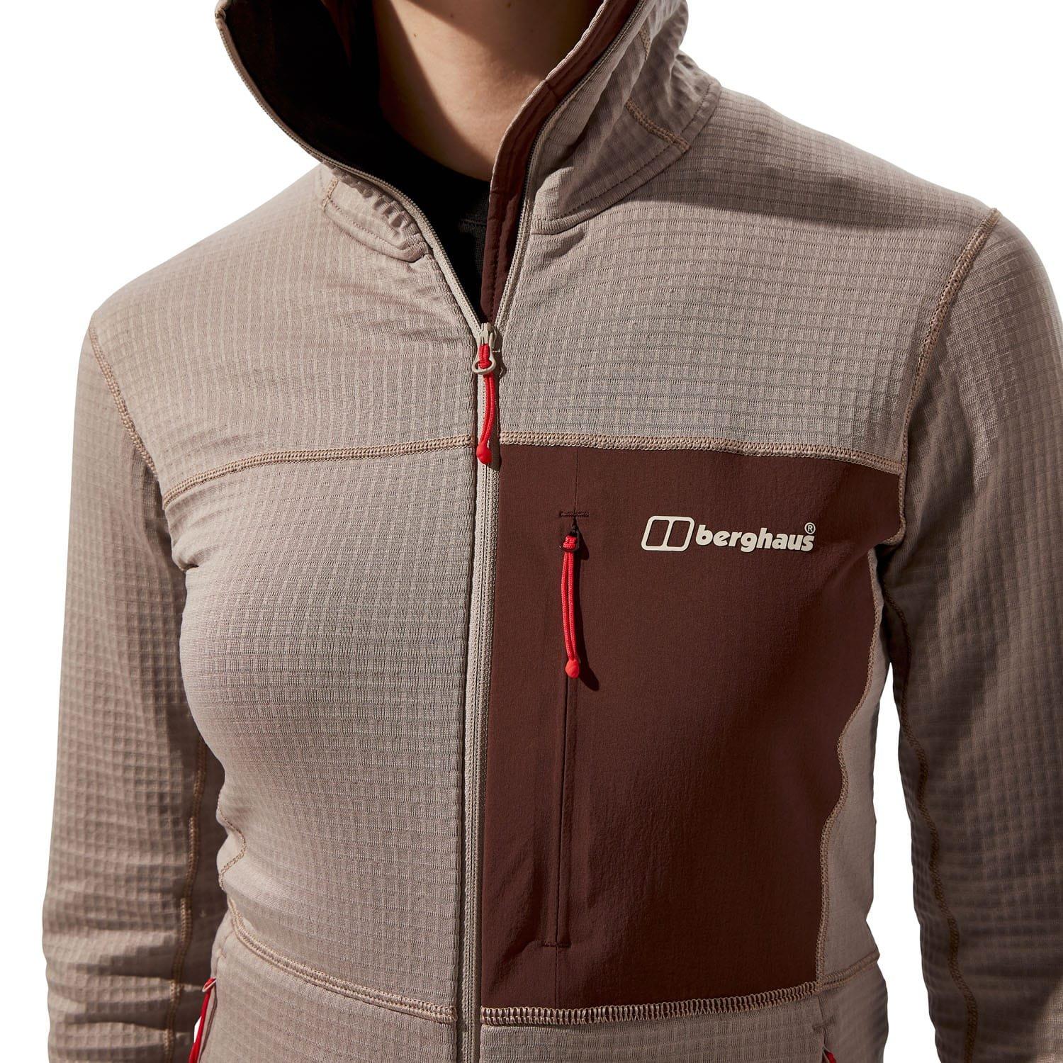 Taupe - Berghaus - Ridge-Hiker Hooded Jacket - 4