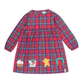 Lilly and Sid App Tartan Dress In99
