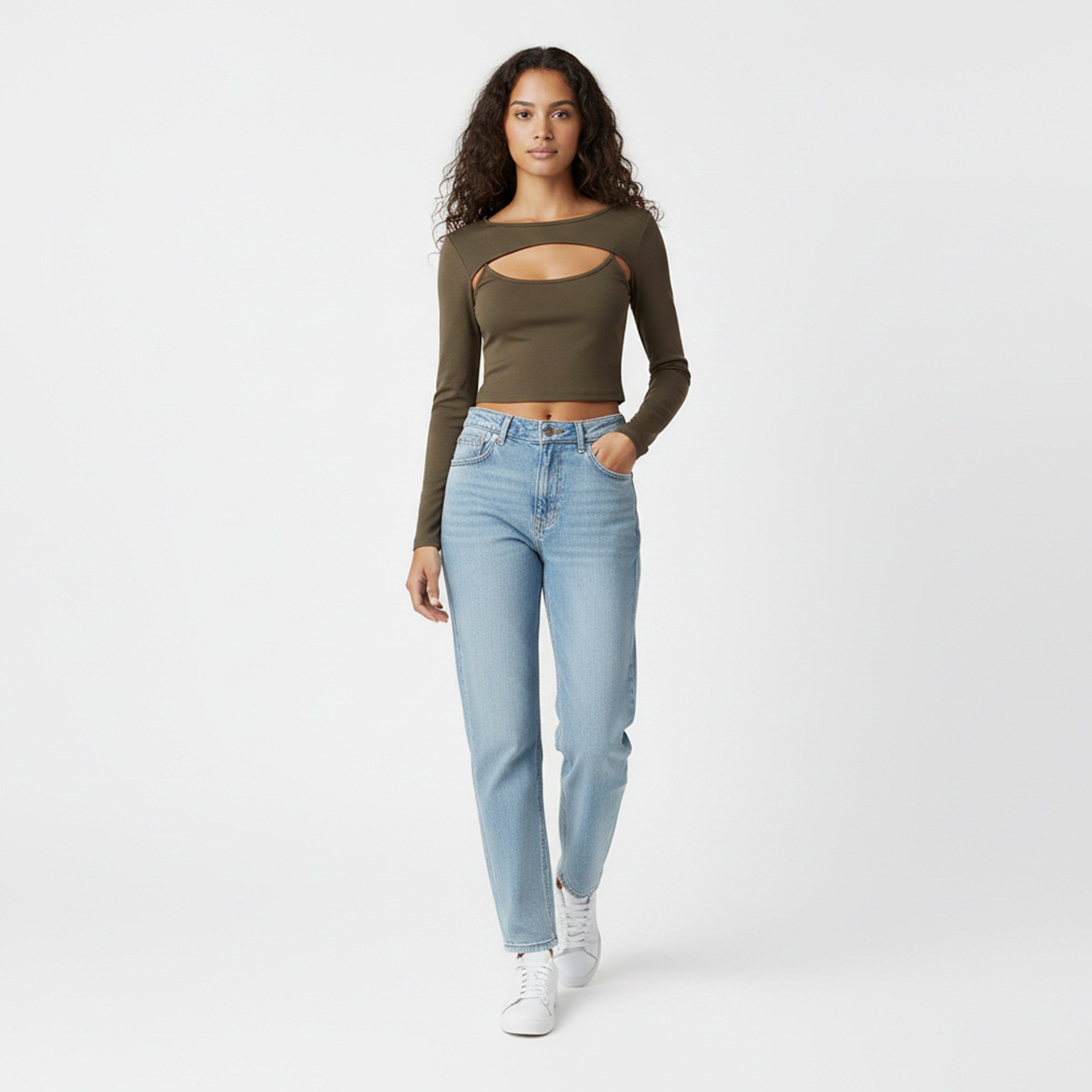 Ivy Green - Jack Wills - Tech Cut-out Top - 5